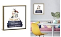 iCanvas Stack of Fashion Books with Makeup Ii by Amanda Greenwood Gallery-Wrapped Canvas Print - 18" x 18" x 0.75"